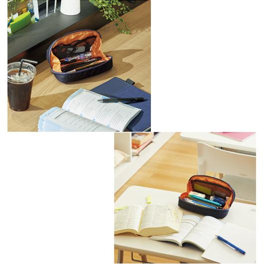 KOKUYO（コクヨ） シェルブロ ペンケース 4カラー F-vbf190[M便 1/3