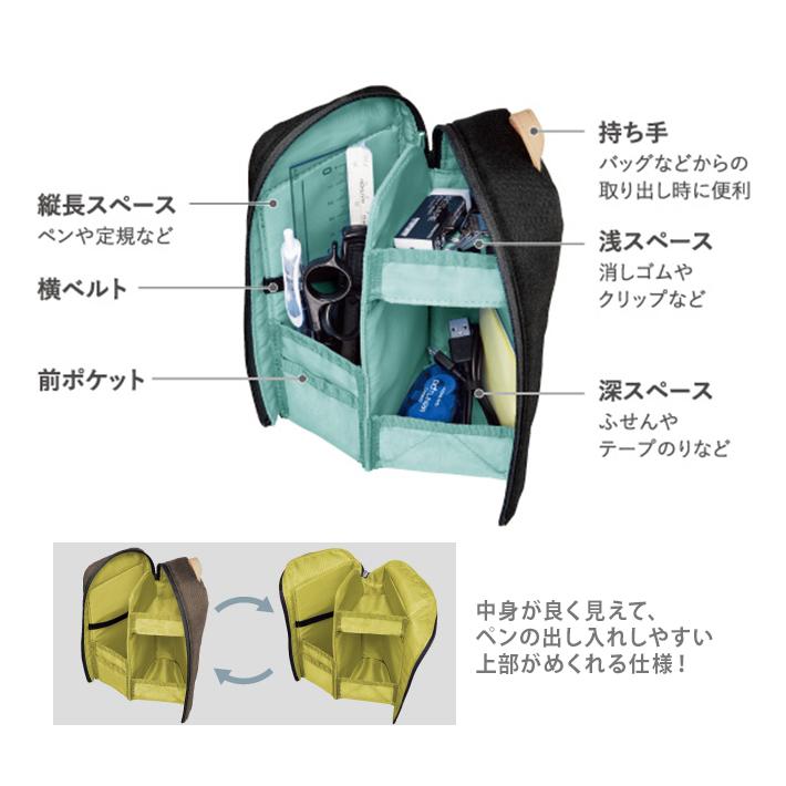 KOKUYO（コクヨ） ツールペンケース ネオクリッツ シェルフ F-VBF210