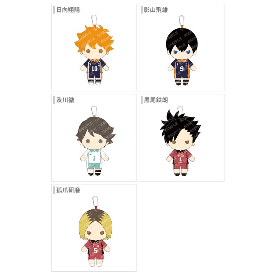 ショウワノート ハイキュー！！ ぬいぐるみペンポーチ 5柄 [M便
