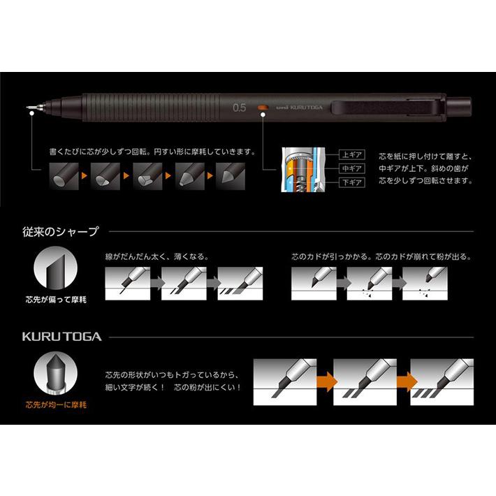 クルトガ クルトガ 三菱鉛筆 クルトガ メタル シャープペン 0.5mm