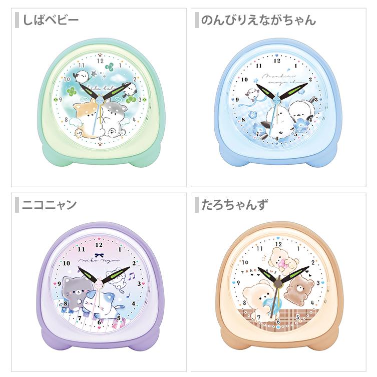ミニライトクロック 4柄 [M便 1/4] : シブヤ文具 - 通販 - Yahoo