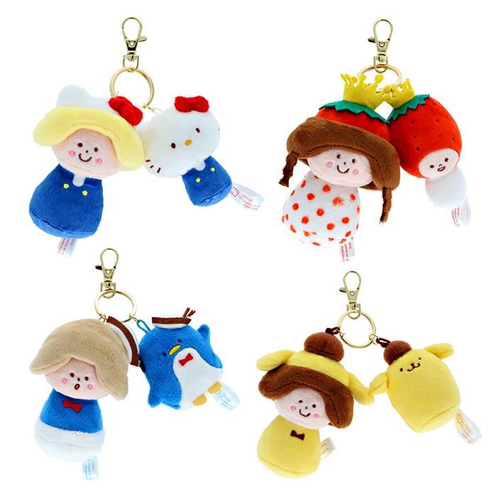 HIROMITSU KITAYAMA ぬいぐるみ オリジナルマスコット sanrio（サンリオ） mizutama×サンリオキャラクターズ ぬいぐるみ