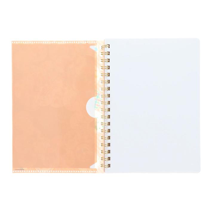 サンスター文具 mizutama ポケットリングノート B6 2カラー ピンク