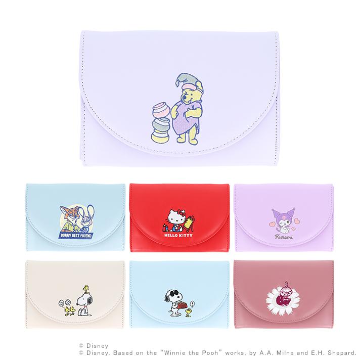 サンスター文具 ジャバラ収納ポーチ New Life Collection 7柄 [M便 1/1