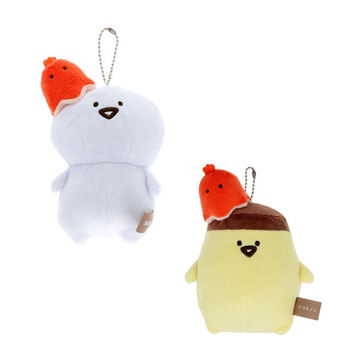 サンスター文具 お文具といっしょ ぬいぐるみキーホルダー 2柄 [M便 1