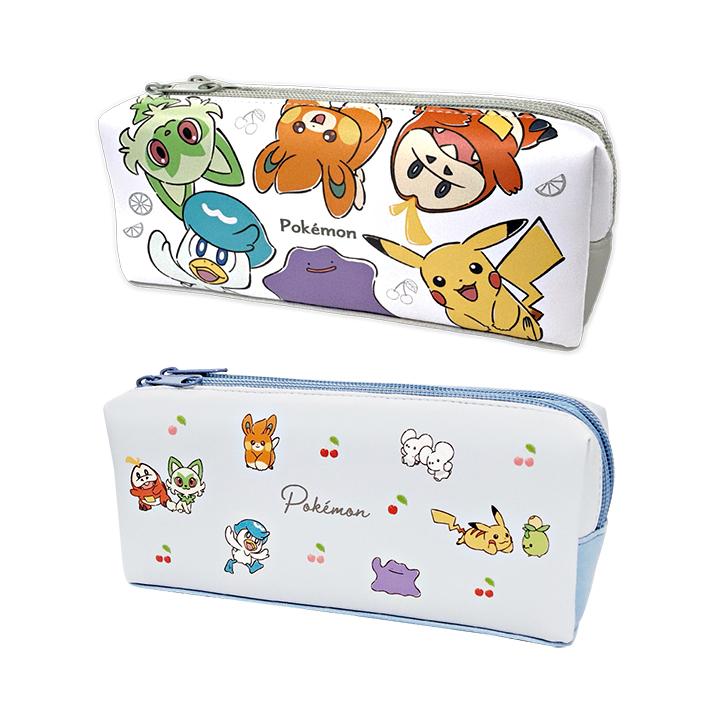 Pokemon（ポケモン） ペンケース ツインファスナーマルチケース 2柄 [M