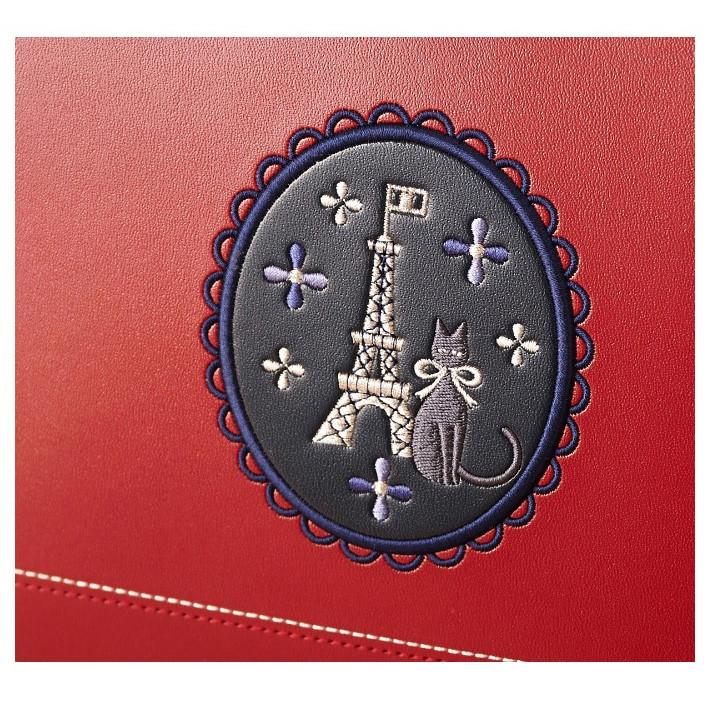 ［半額以下・51％OFF］プチルル　ランドセル　キューブ型　スライドロック搭載　赤・ブラック　2019年度 | ブランド登録なし | 01