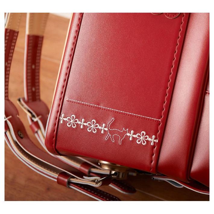 ［半額以下・51％OFF］プチルル　ランドセル　キューブ型　スライドロック搭載　赤・ブラック　2019年度 | ブランド登録なし | 02