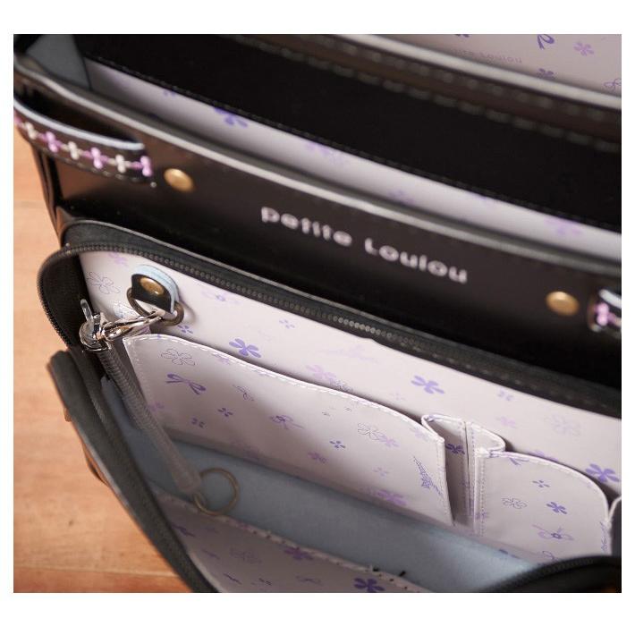 ［半額以下・51％OFF］プチルル　ランドセル　キューブ型　スライドロック搭載　赤・ブラック　2019年度 | ブランド登録なし | 06