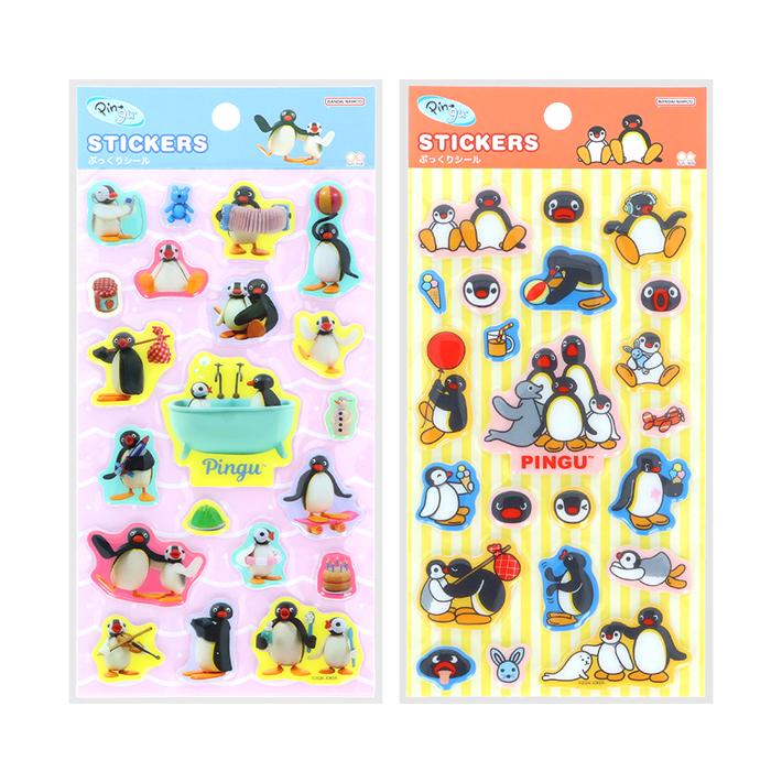 サンスター文具 ピングー ぷっくりシール [M便 1/24] : シブヤ文具