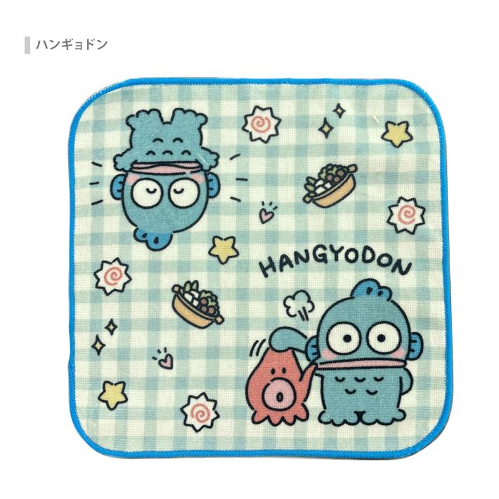 林 サンリオキャラクターズ ミニタオル ゆるっと 4柄 [M便 1/4