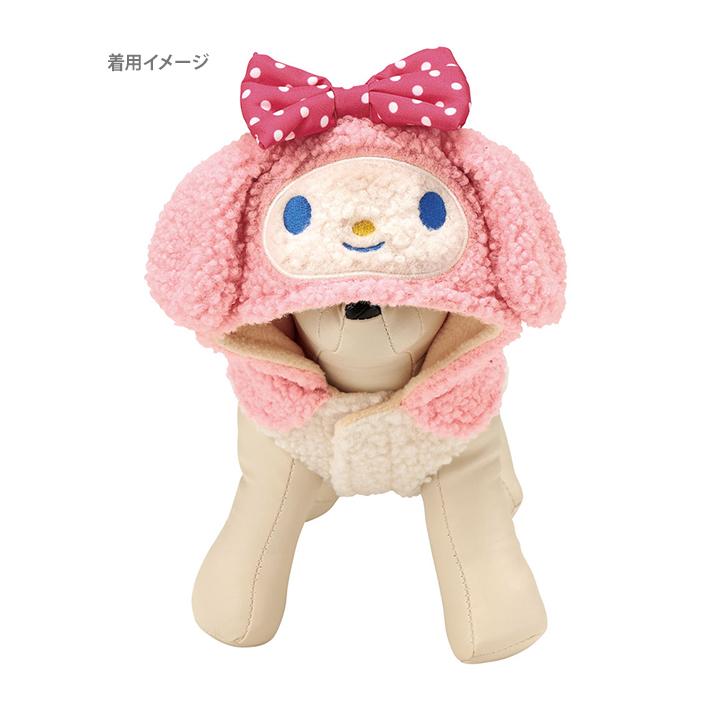 スケーター サンリオキャラクターズ なりきりフード付ボアタンク S 犬