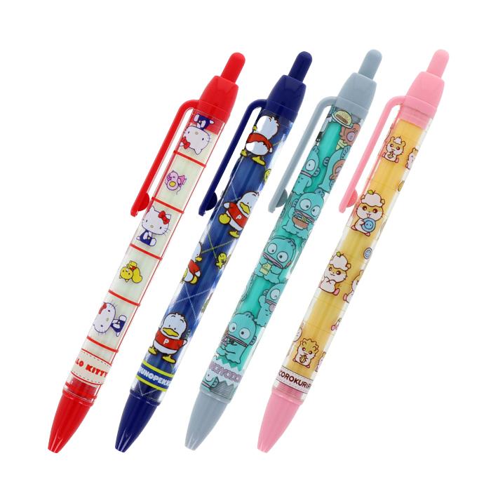 サンスター文具 サンリオキャラクターズ ボールペン 0.7mm レトロ 4柄