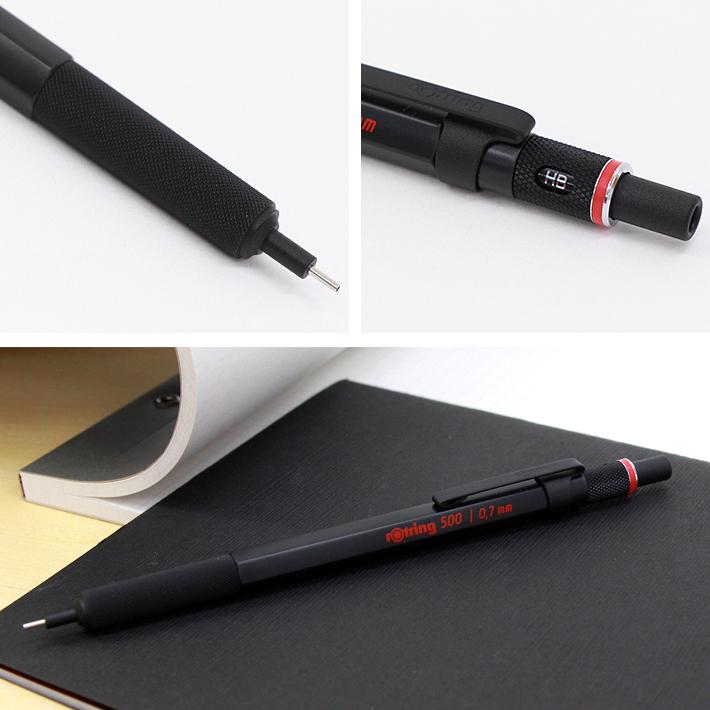 ロットリング ロットリング500 シャープペンシル 0.7mm ブラック