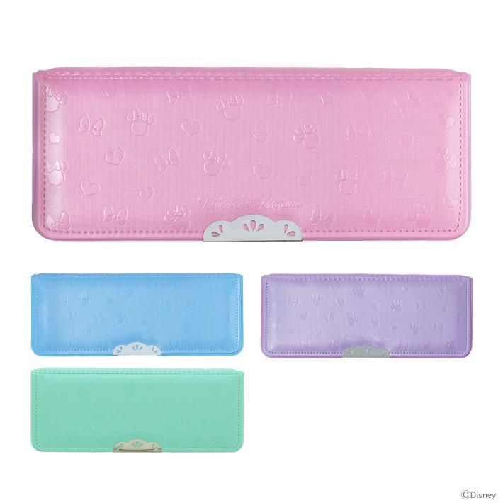 送料無料 ディズニー ミニーマウス 筆箱 両面 ヨコピタ 4カラー 新入学文具 M便 1 1 シブヤ文具 通販 Paypayモール