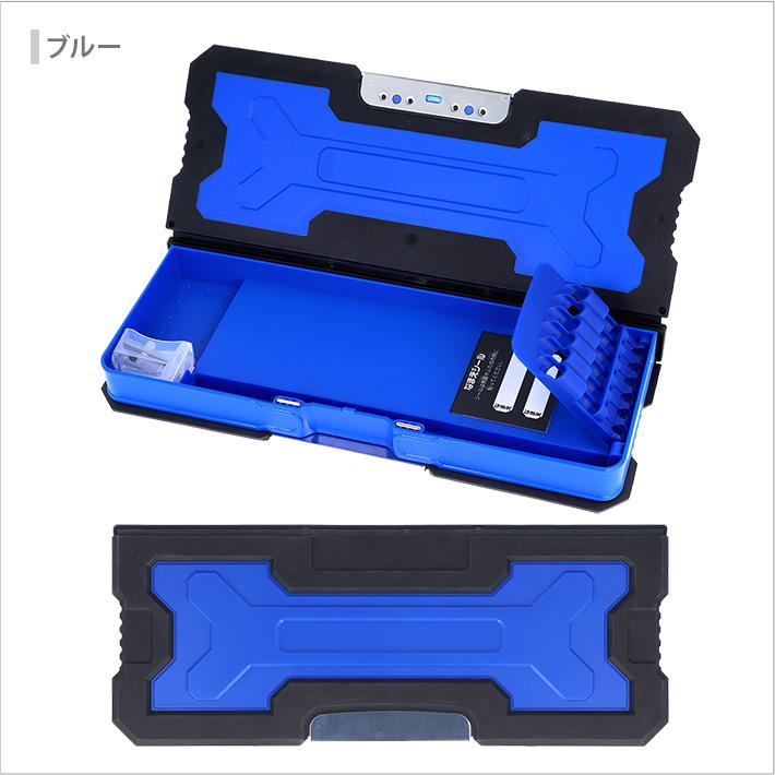 サンスター文具 筆箱 両面 コンパクト ヨコピタ ギガテクト s1314