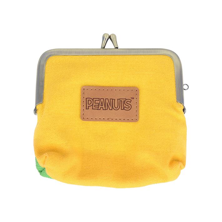 サンスター文具 スヌーピー 畳刺繍ミニがま口 チャーリー