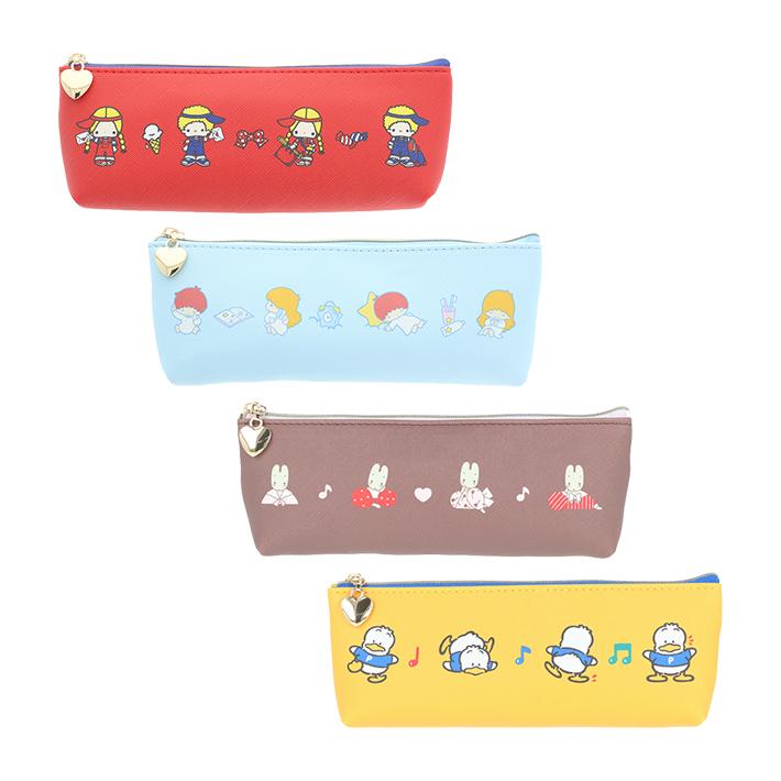 サンスター文具 サンリオキャラクターズ スリムペンケース レトロ [M便
