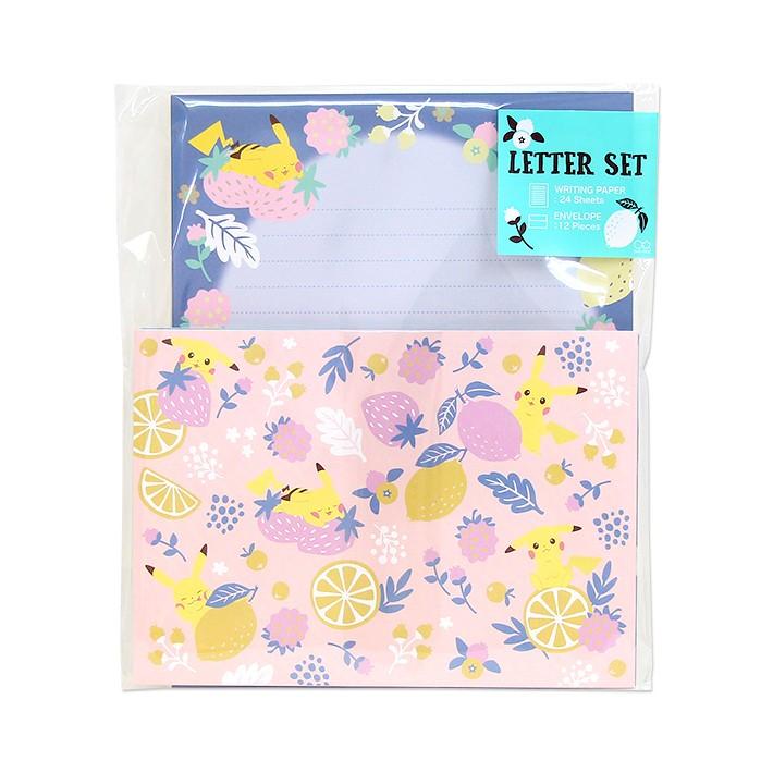 ポケモン レターセット フルーツ柄 M便 1 2 S シブヤ文具 通販 Yahoo ショッピング