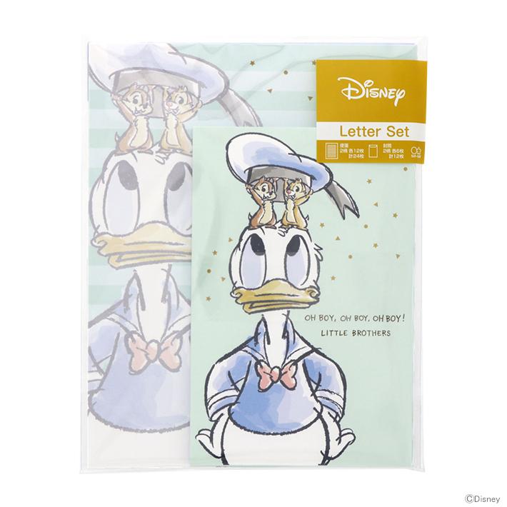 ディズニー ドナルドダック レターセット キャラパレ Dc 02 M便 1 2 S297 シブヤ文具 通販 Yahoo ショッピング