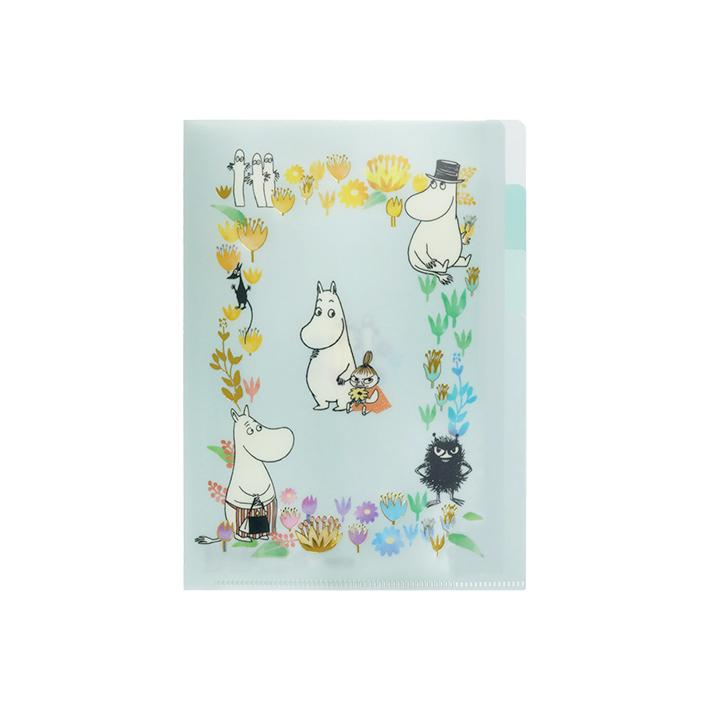 ムーミン クリアファイル A5 3p ムーミン柄 M便 1 8 シブヤ文具 通販 Paypayモール