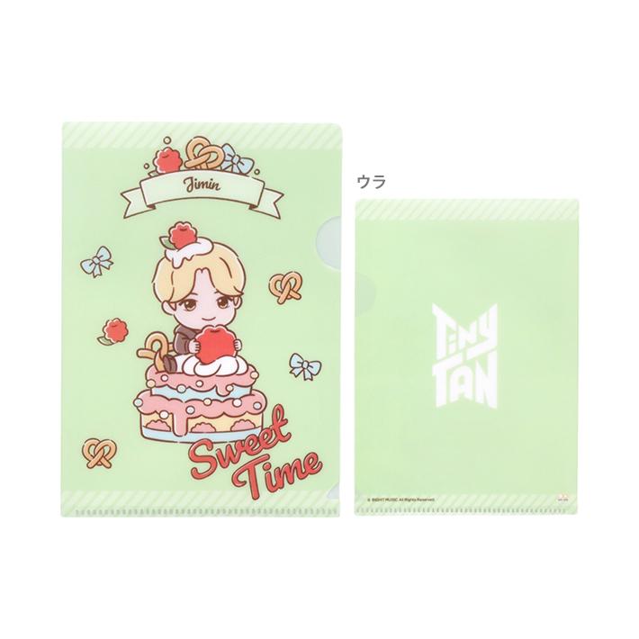 サンスター文具 TinyTAN クリアファイルミニ 10柄のうちどれが届くかお