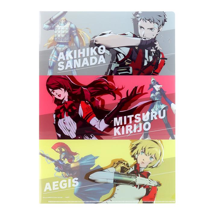 サンスター文具 ペルソナ3リロード クリアファイル A4 B柄