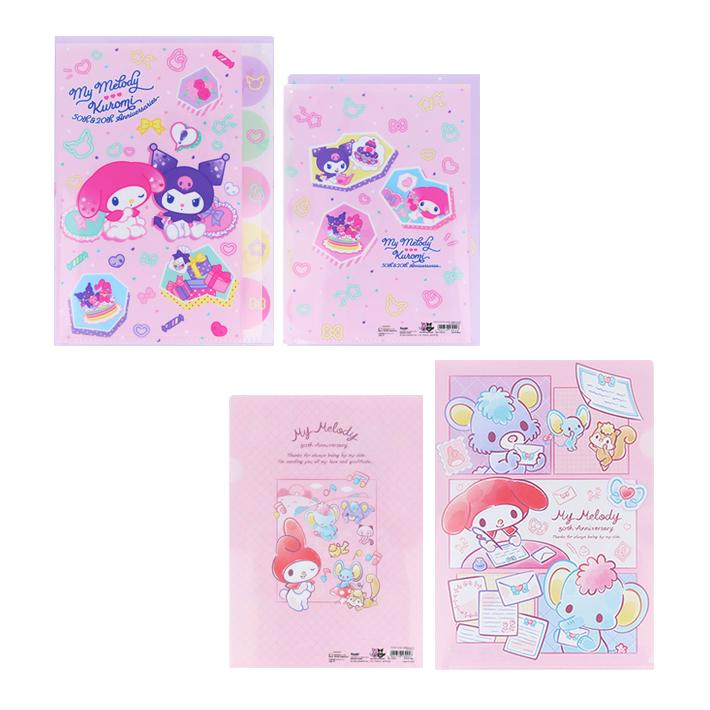 sanrio（サンリオ） マイメロディ クロミ ダイカットクリアファイル 5P
