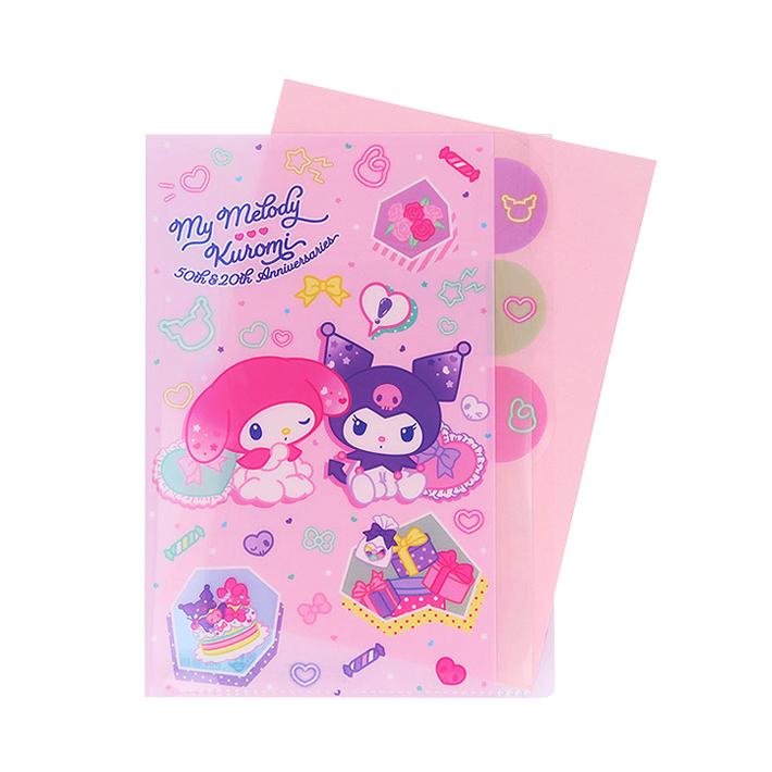 sanrio（サンリオ） マイメロディ クロミ ダイカットクリアファイル 5P