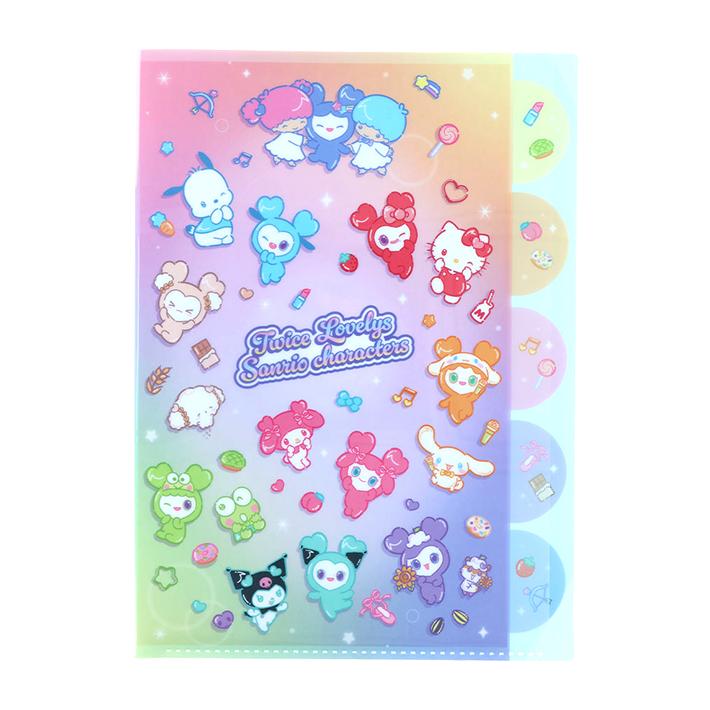 sanrio（サンリオ） TWICE LOVELYS×サンリオキャラクターズ ダイカット