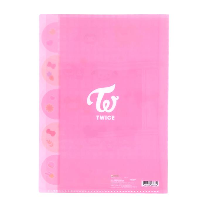 TWICE クリアファイル 10枚セット　ナジョモサジミダチェツ＋ALL sanrio（サンリオ） TWICE LOVELYS×サンリオキャラクターズ ダイカット