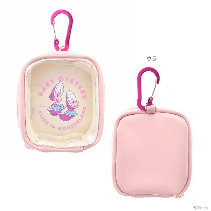 サンスター文具 ディズニー カラビナ付ミニポーチ ふしぎの国のアリス