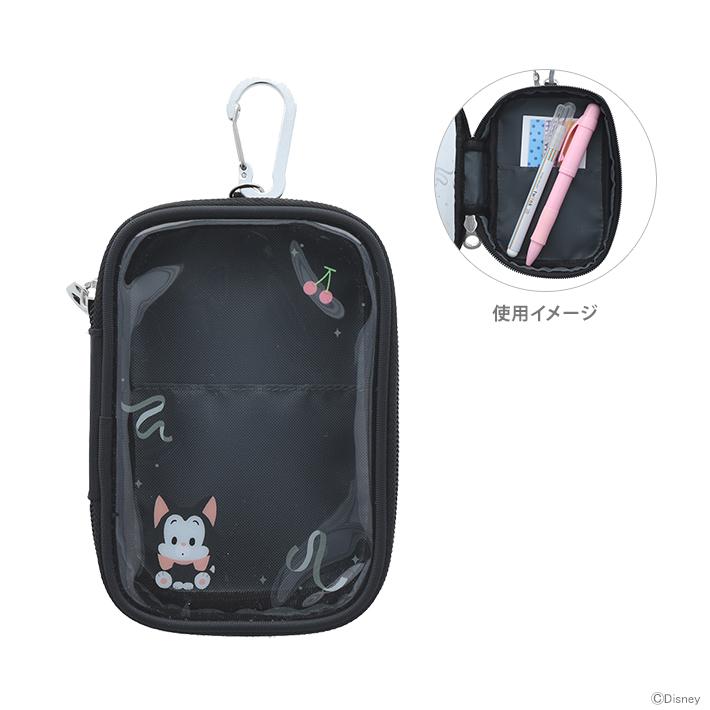 Disney ディズニー ピノキオ キャリーポーチ Mycollection2 フィガロ柄 