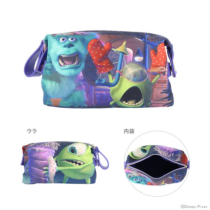 PIXAR ディズニー モンスターズ・インク 映画シーンポーチ B柄