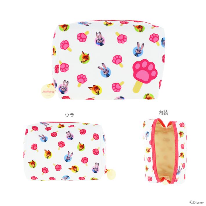 サンスター文具 ディズニー ズートピア パフプリントポーチ