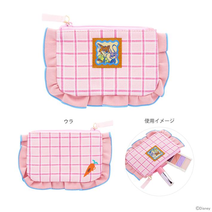 サンスター文具 ディズニー ズートピア メローポーチ ジュディ＆ニック