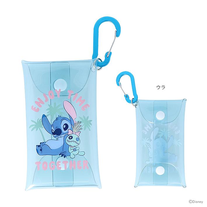 サンスター文具 ディズニー リロ&スティッチ クリアポーチミニ ライト