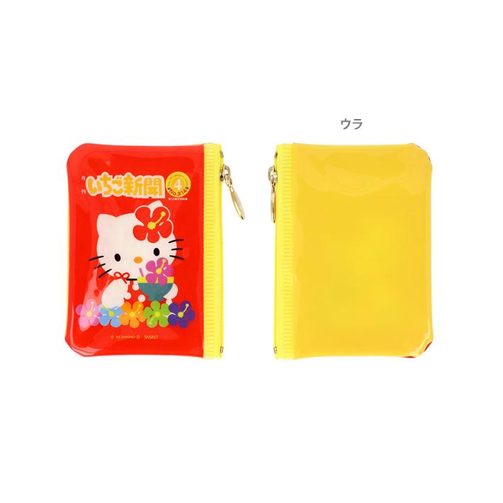 【未開封】ハローキティ いちご新聞 30周年記念付録 ミニチュア家具 3点セット サンスター文具 ハローキティ いちご新聞 ミニポーチ 8種類のうちどれ