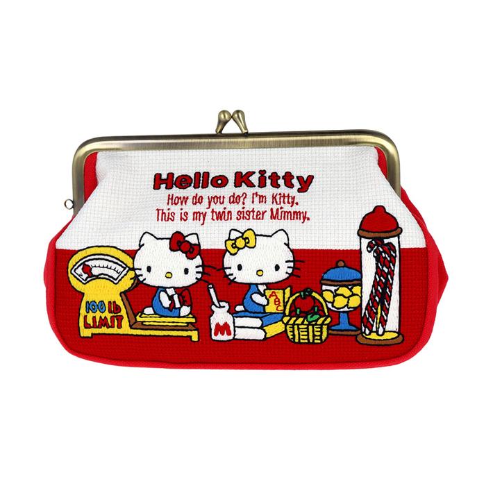 チャーミーキティ　がま口手つきポーチ チャーミーキティ がま口手つきポーチ チャーミーキティ がま口