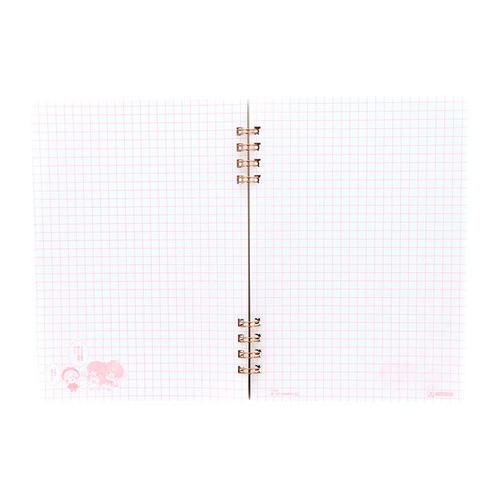 サンスター文具 コジコジ×サンリオキャラクターズ Wリングノート B6