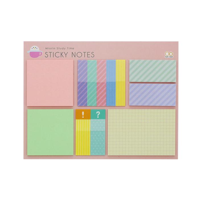 サンスター文具 付箋セット みおりんStudy Time A柄 サンスター文具 付箋セット みおりんStudy Time A柄