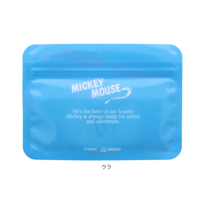 Disney（ディズニー） ミッキーマウス ジッパーバッグ入付箋 DC レトロ