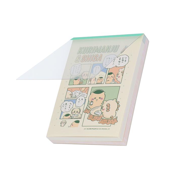 サンスター文具 ちいかわ メモミニ くりまんじゅう&シーサー柄 サンスター文具 ちいかわ メモミニ くりまんじゅう&シーサー柄