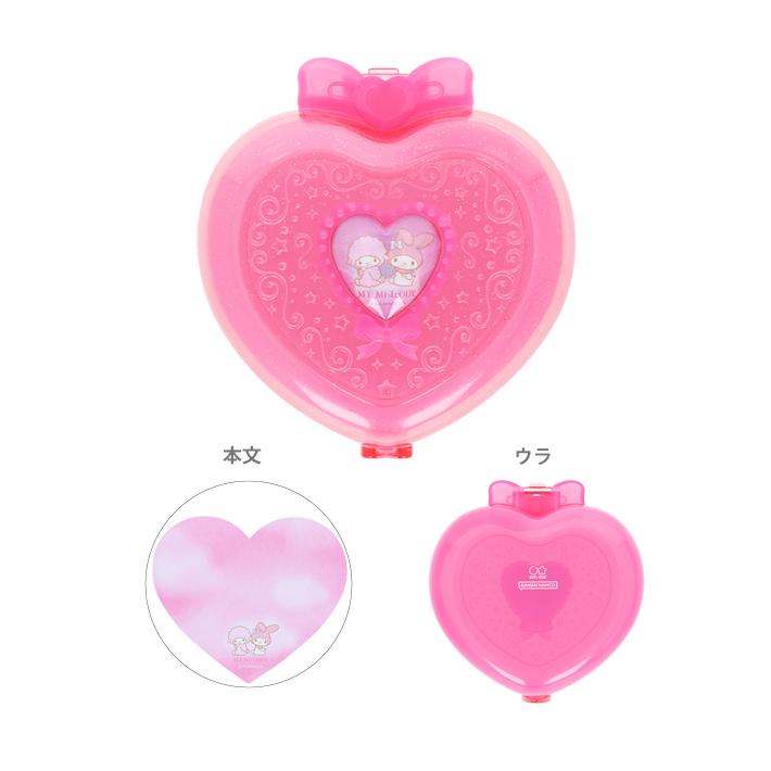 サンスター文具 マイメロディ ハートコンパクトメモセット バレエコア