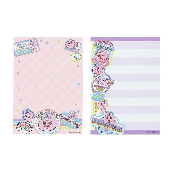 サンスター文具 おぱんちゅうさぎ メモミニ ピンク 4901770973180 [M便