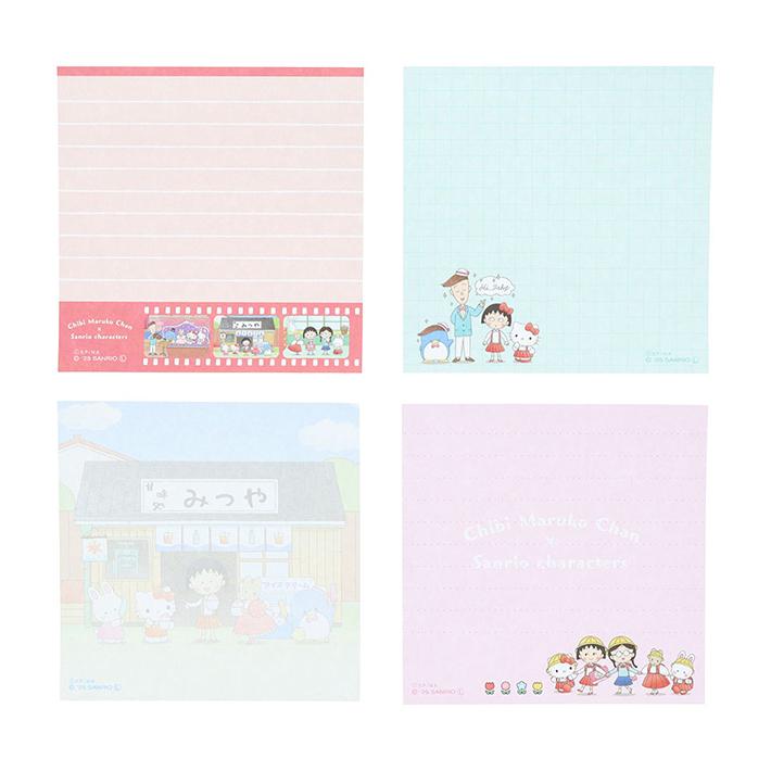 サンスター文具 ちびまる子ちゃん×サンリオキャラクターズ スクエア