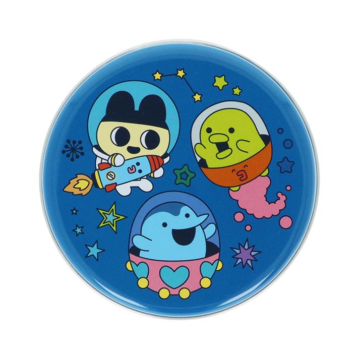 サンスター文具 たまごっち 缶入りメモ ネイビー 4901770056968 [M便 1