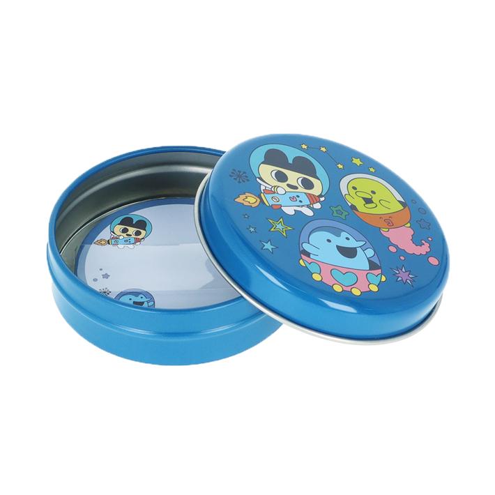 サンスター文具 たまごっち 缶入りメモ ネイビー 4901770056968 [M便 1