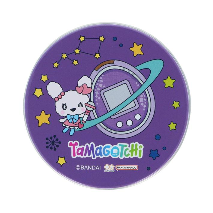 サンスター文具 たまごっち 缶入りメモ バイオレット 4901770056975 [M