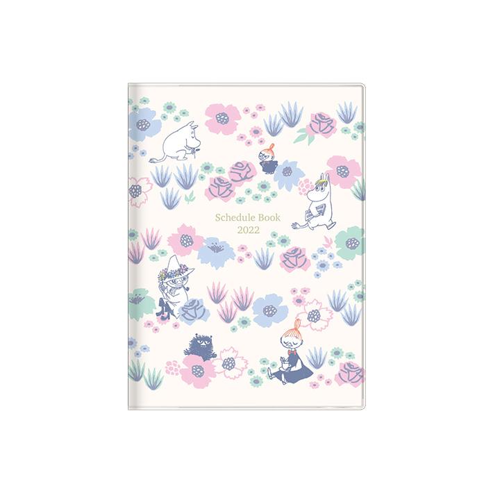 Off ムーミン 手帳 月間a6 22年 花柄 M便 1 1 シブヤ文具 通販 Paypayモール
